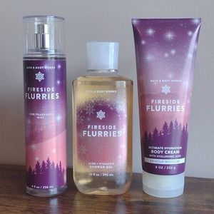 Bath and Body Works Fireside Flurries Set